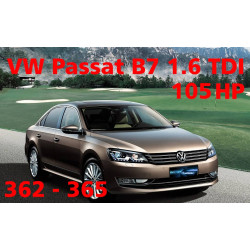 Periodic service maintenance package for VW Passat B7 1.6 TDI  105HP 362 economical variant