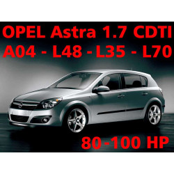 Periodic service maintenance package for OPEL Astra H 1.7 CDTI A04 L48 L35 L70 premium variant