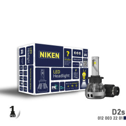 D2S LED 5500K 8000lm 32w 85v Niken D Series ProSeries, inlocuitor bec auto xenon