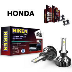 Honda headlight LED H1 NIKEN Pro Series and adaptors set