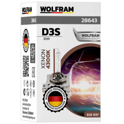 D3S 4300K UV xenon bulbs Wolfram Ultraviolet