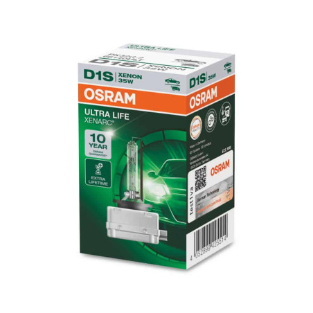 D1S 4300K 35W 85V PK32d-2 66140ULT Osram Xenarc Ultra Life headlight lamp