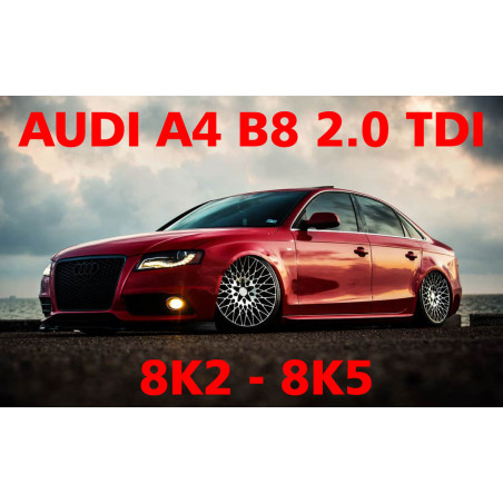Audi A4 B8 2.0 TDI 8K2-8K5 engine code CAGA, CJCA, CSUA, CMFA and variants